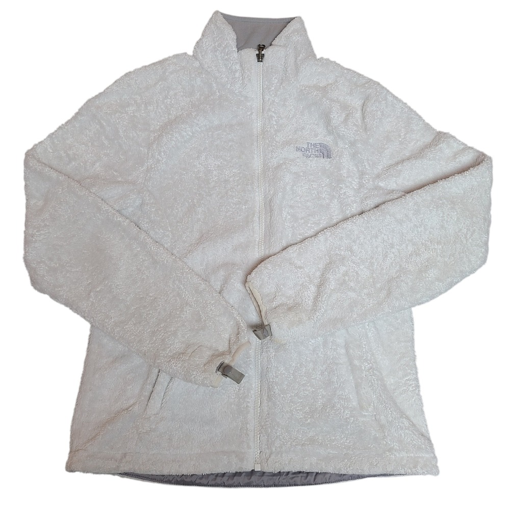 The North Face Fleece Jacket Womens Small Full Zip Sherpa Osito Outdoor Logo